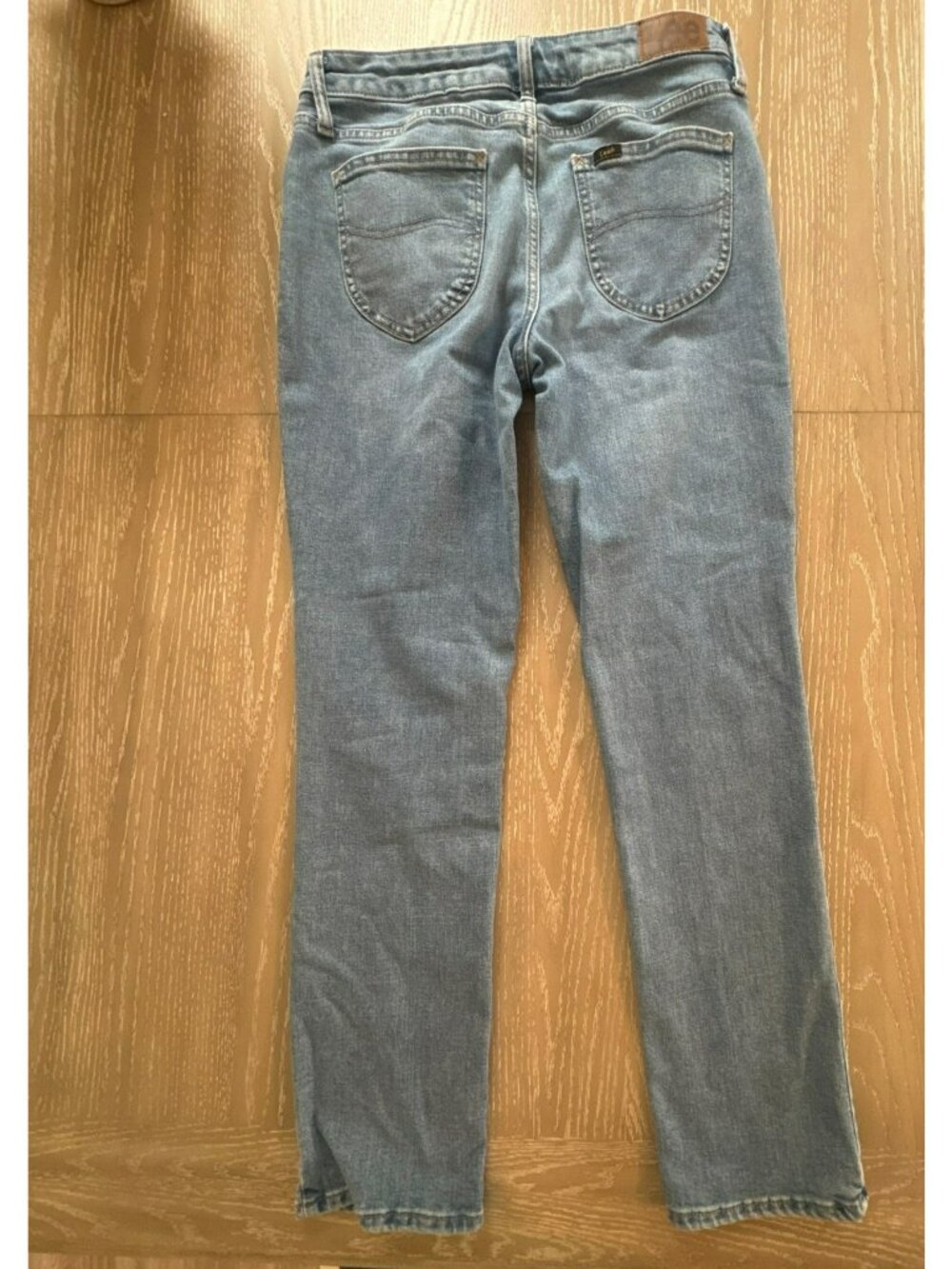 Lee Straight Leg Jeans Size 6 Denim - Picture 2 of 5